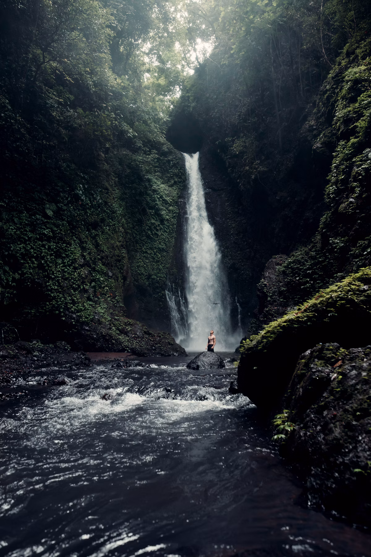 Sambangan Secret Garden Waterfall Cliff Jumping & Sliding
