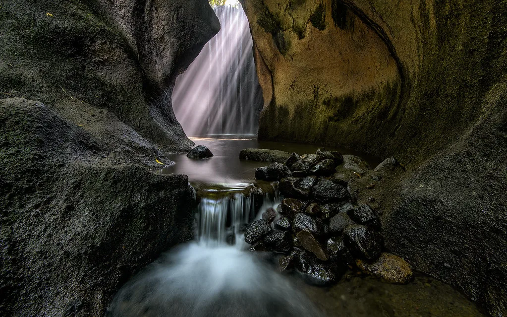 Tukad Cepung Cave Waterfall