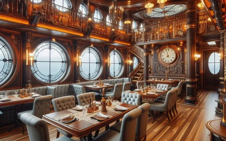 Airship Bamboo Restaurant & Grill at Airship by Alex Villas