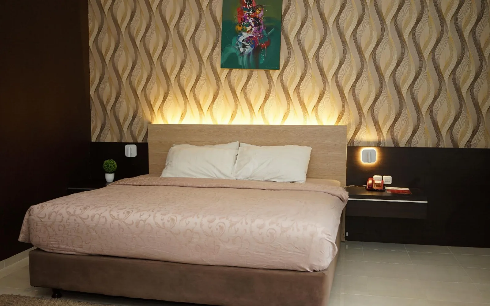 also available at the coffee shop at Bintang Mulia Hotel