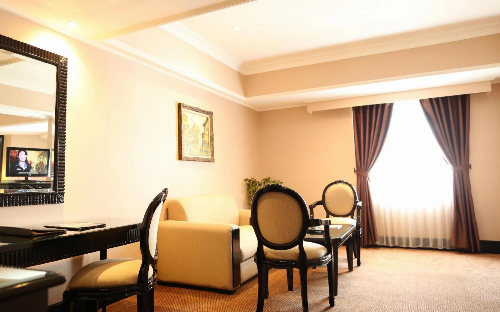 also available at the coffee shop at Golden Boutique Hotel Melawai