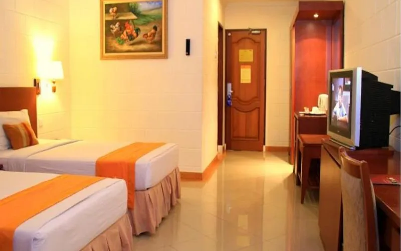 also available at the coffee shop at Hotel Mega Lestari