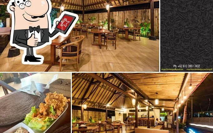 also available at the coffee shop at The Cozy Villas Lembongan