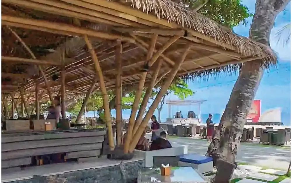 Bamboo Bar & Lounge at Prama Sanur Beach Bali Hotel