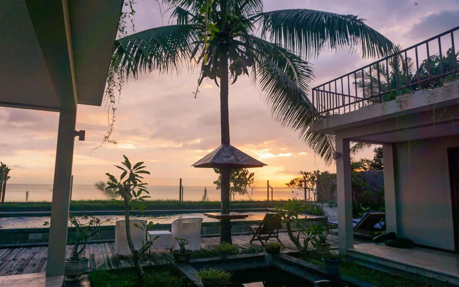 Blue Oceanfront Restaurant at Blue Salt Villa