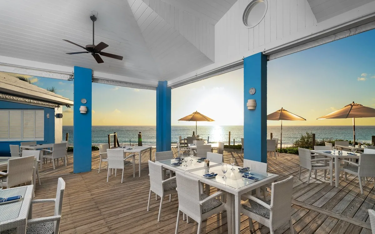 Blue Restaurant at Blue Harbor Beachfront Villas & Resto