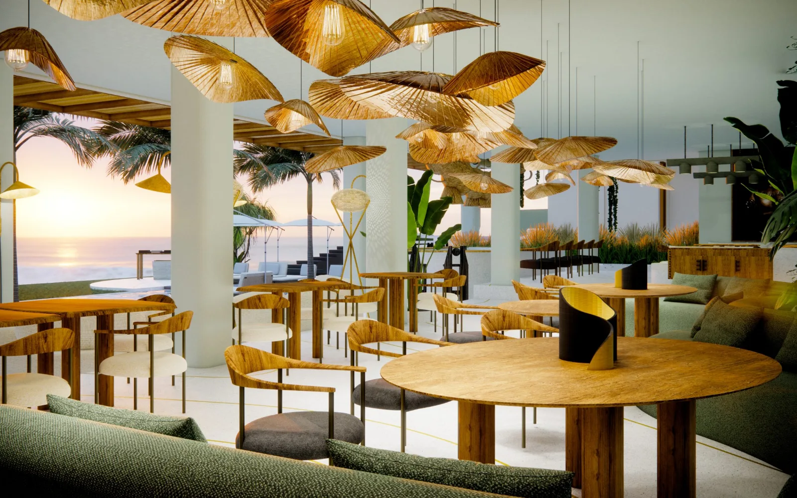 Bold Restaurant at Bold - Modern Tropical Pool Villas