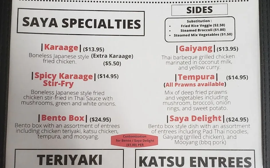 B.Saya Restaurant