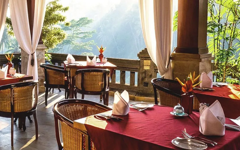 Cascades Restaurant at Viceroy Bali