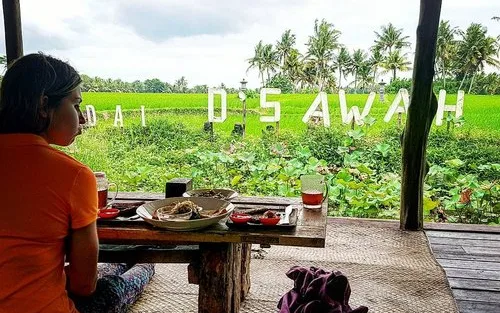 D'Sawah Restaurant at D'Sawah Villa