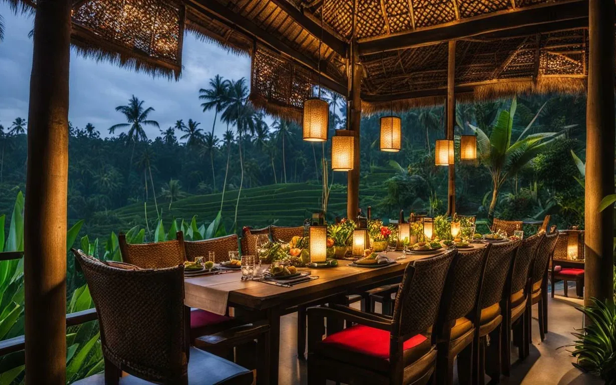Golden Restaurant at Golden Bee Villas Ubud