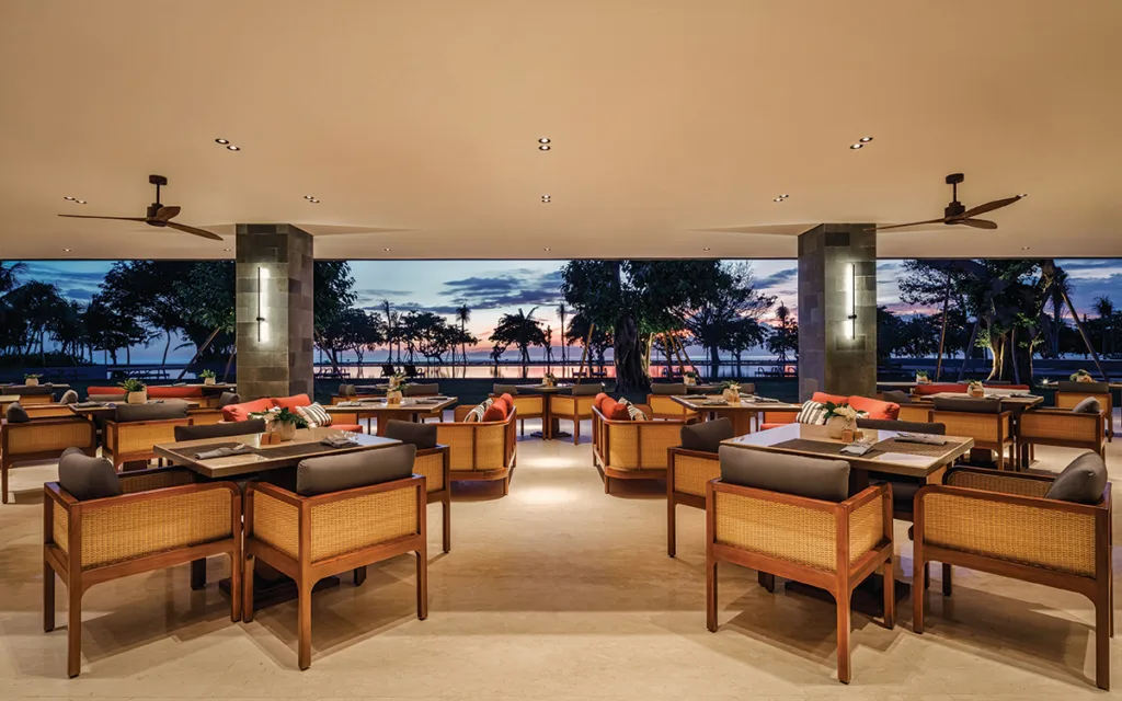 Grand Dining Room at Grand Palace Hotel Sanur - Bali
