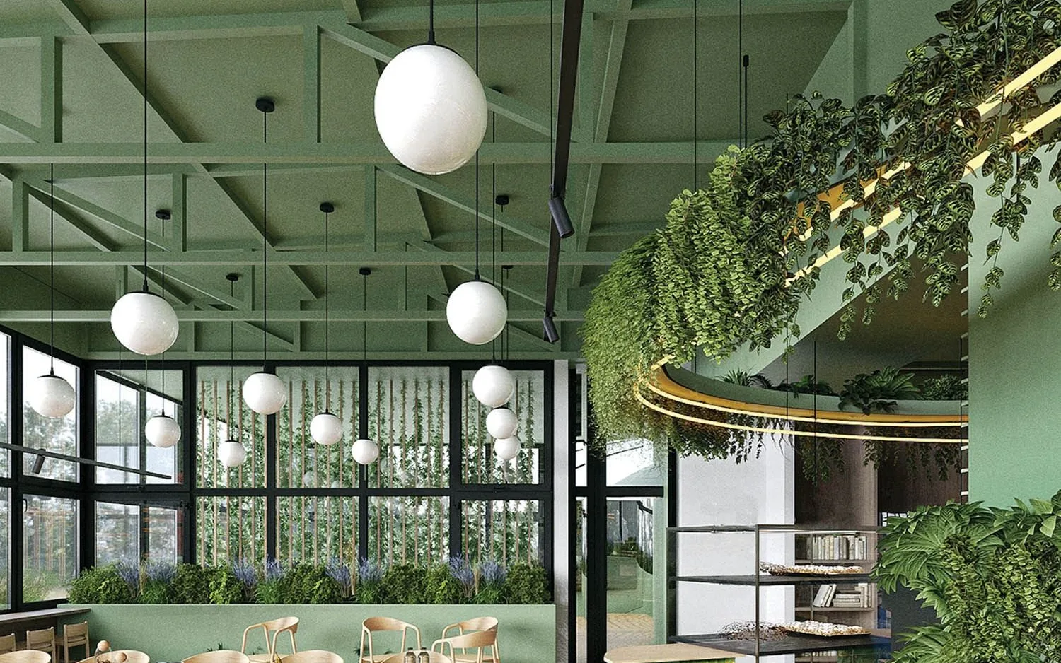 Green Restaurant at Green CoCo House