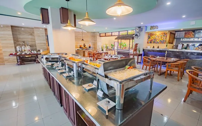 Hotel Restaurant at Hotel Grand Santhi