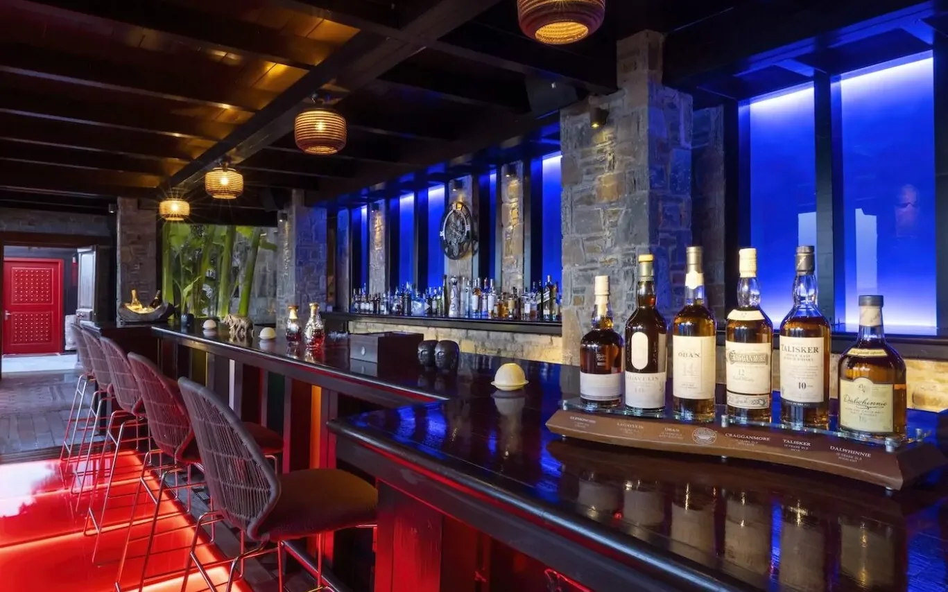 In-Villa Bar & Wine Cellar at DISINI Villas and Spa