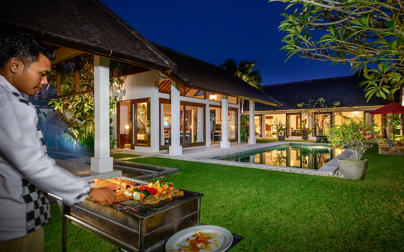 In-Villa Private Chef Dining