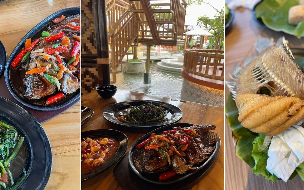 Kampung Restaurant at Villa Kampung Kecil