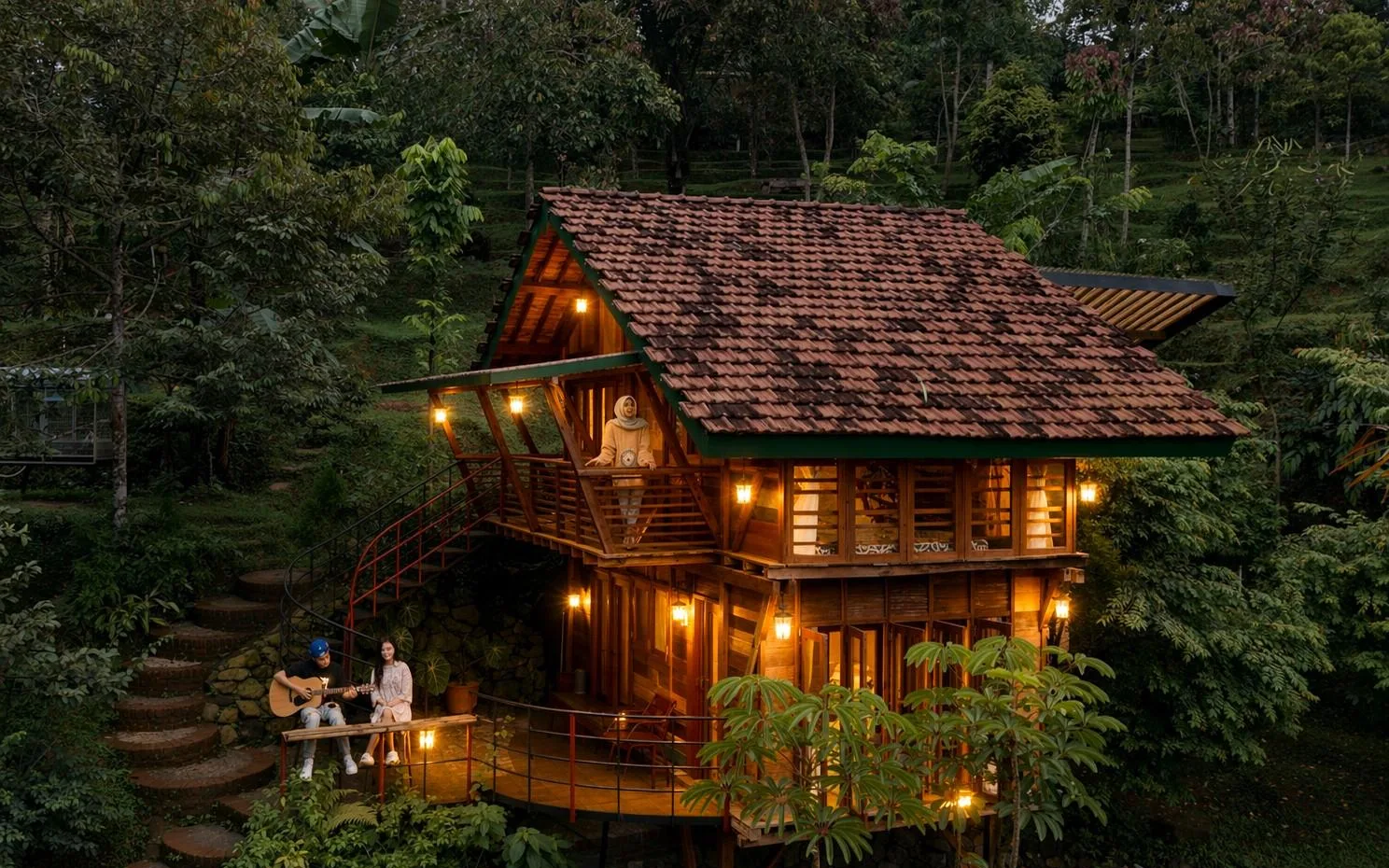 Kebun Hanoman Private Dining Pavilion at Kebun Hanoman Private Villa