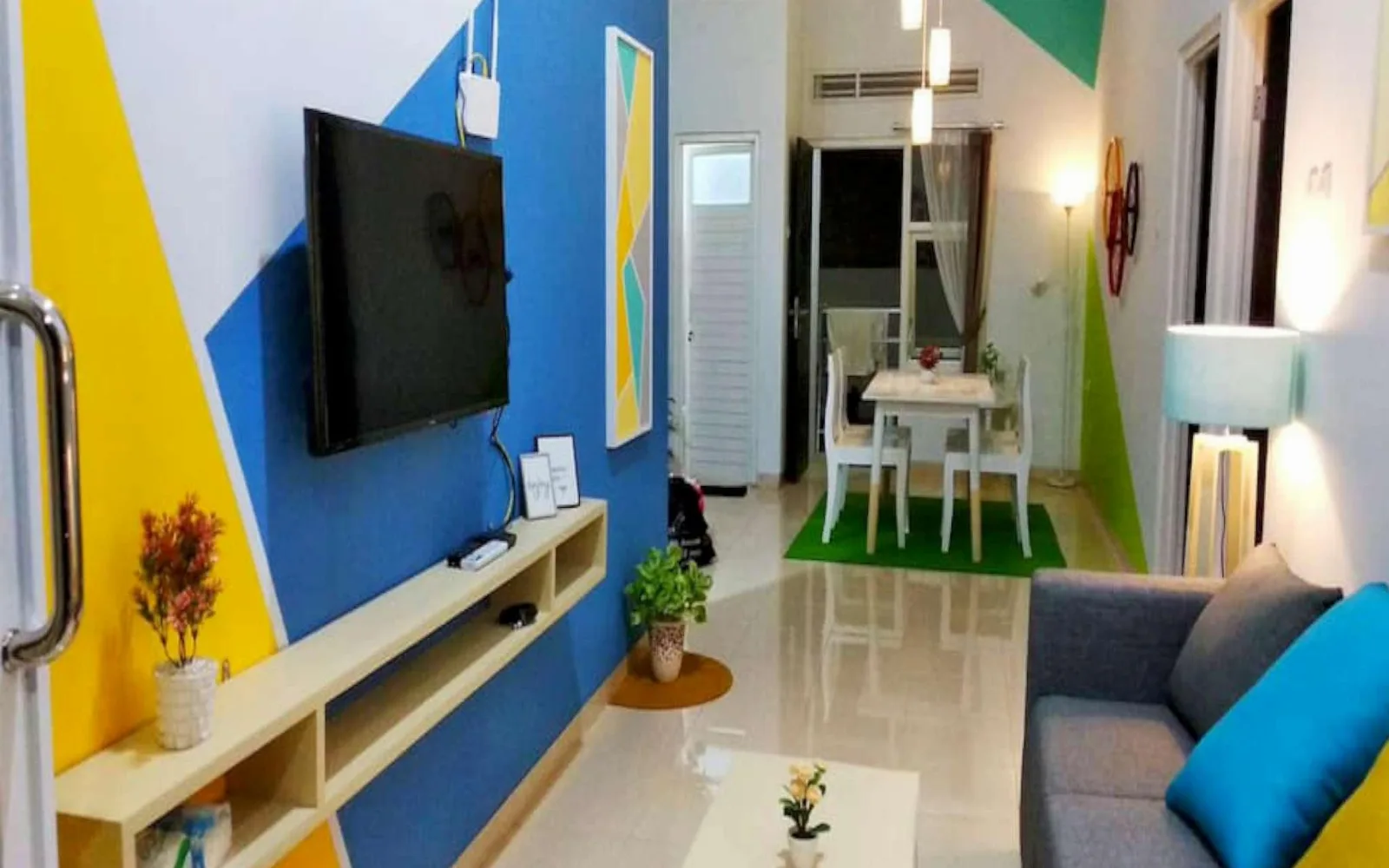 KHANSA 2bedroom depan JATIM PARK2 pas Dining Pavilion at VILLA KHANSA 2bedroom depan JATIM PARK2 pas