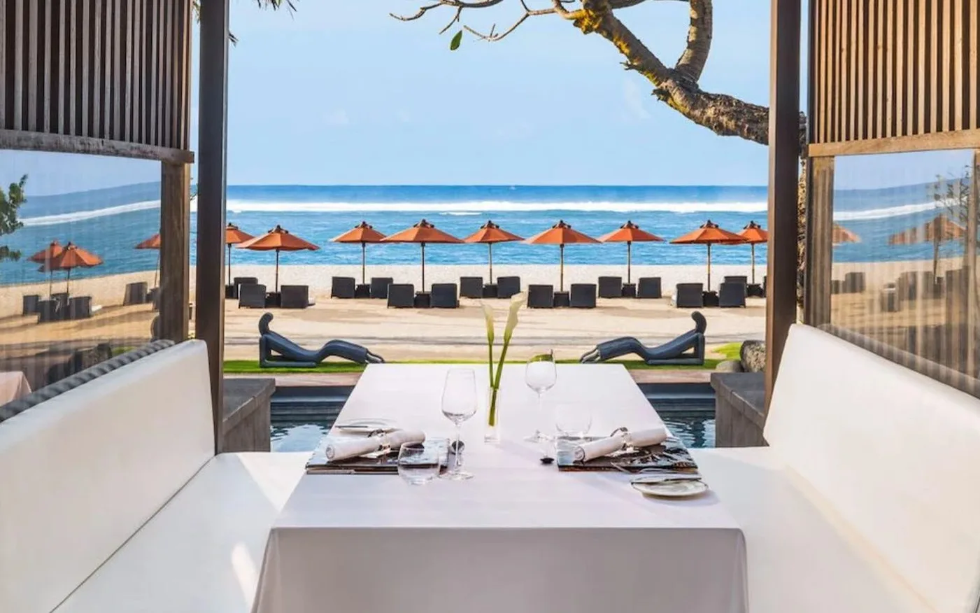Lagoon Pool Bar at Atanaya Kuta Bali
