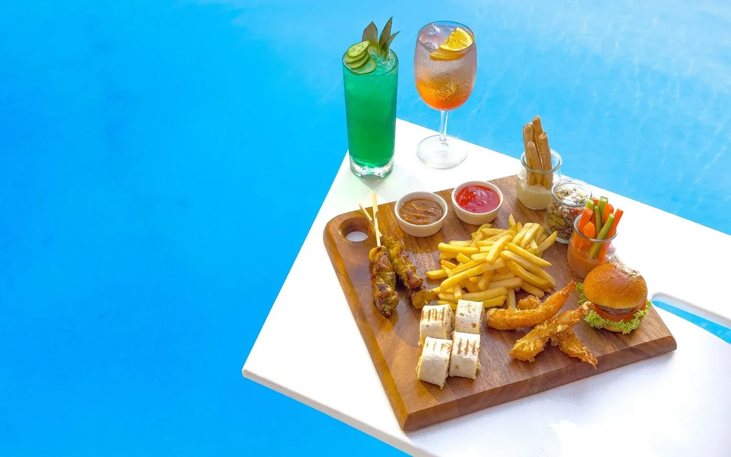 Lagoon Pool Bar at Dekuta Hotel