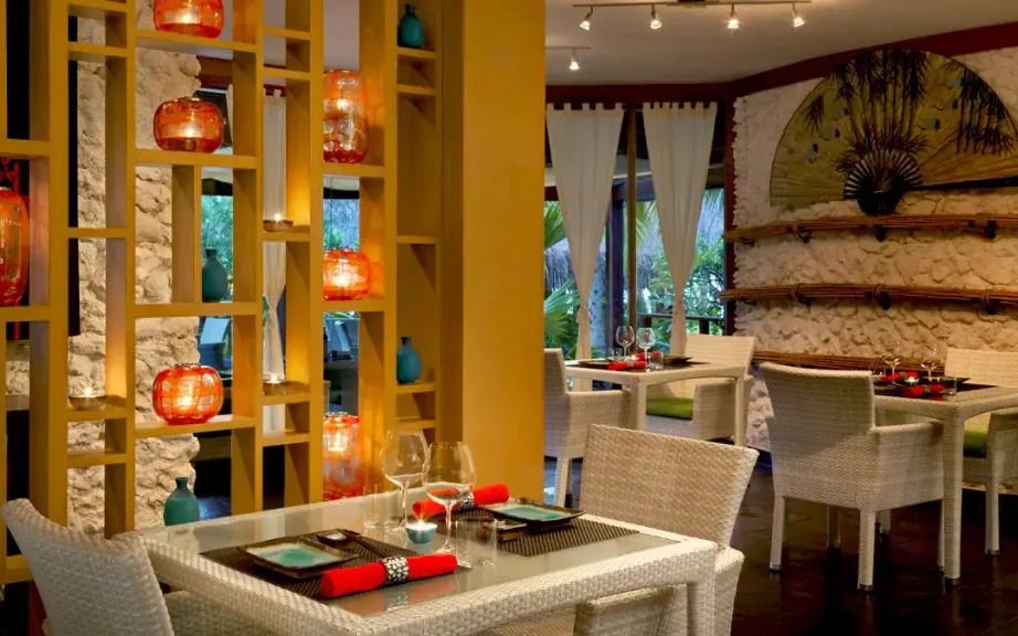 Larissa Bamboo Restaurant & Grill at VIlla Larissa 1 | Seminyak Petitenget | Luxury 2BR Private Pool Villa