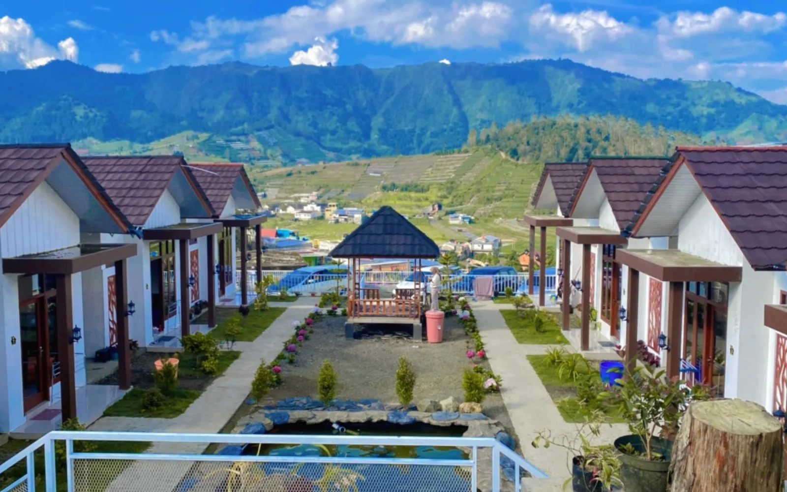 Madinna dieng Dining Pavilion at Madinna villa dieng