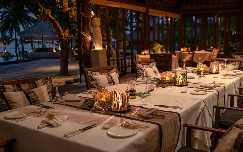 Matahari Restaurant at Matahari Lumbung Resort