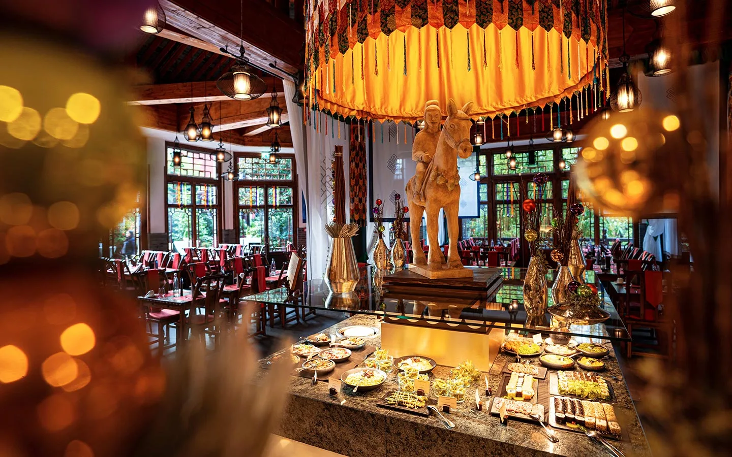 palm Restaurant at palm bamboo hotel