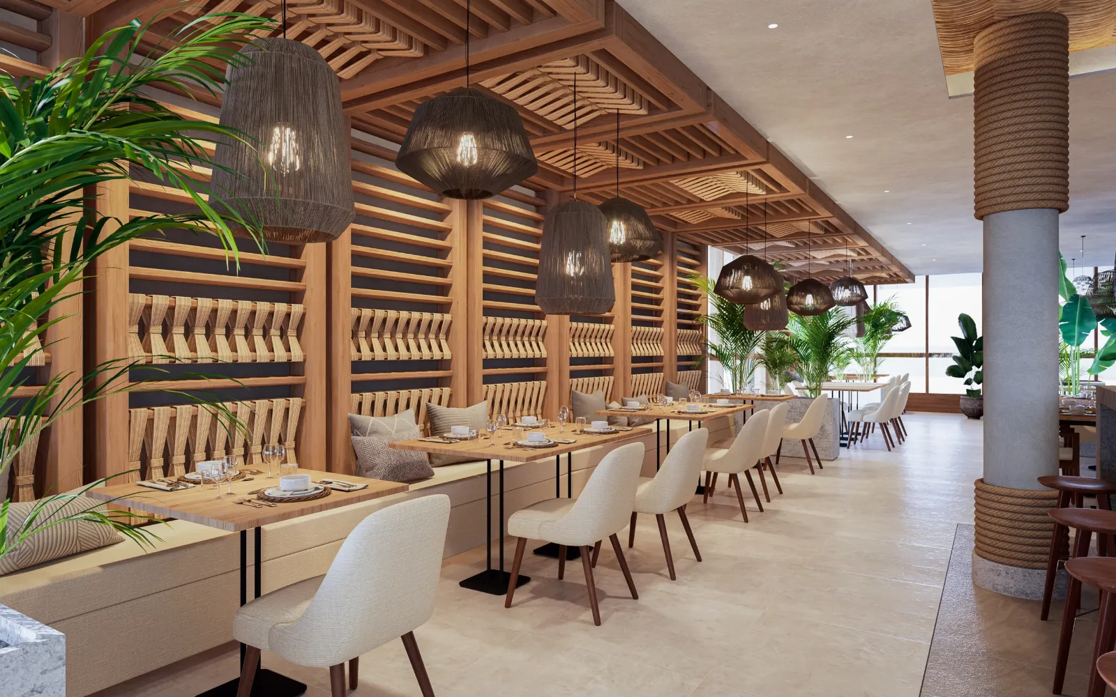 Paradisus Restaurant at EDEN Hotel Kuta Bali