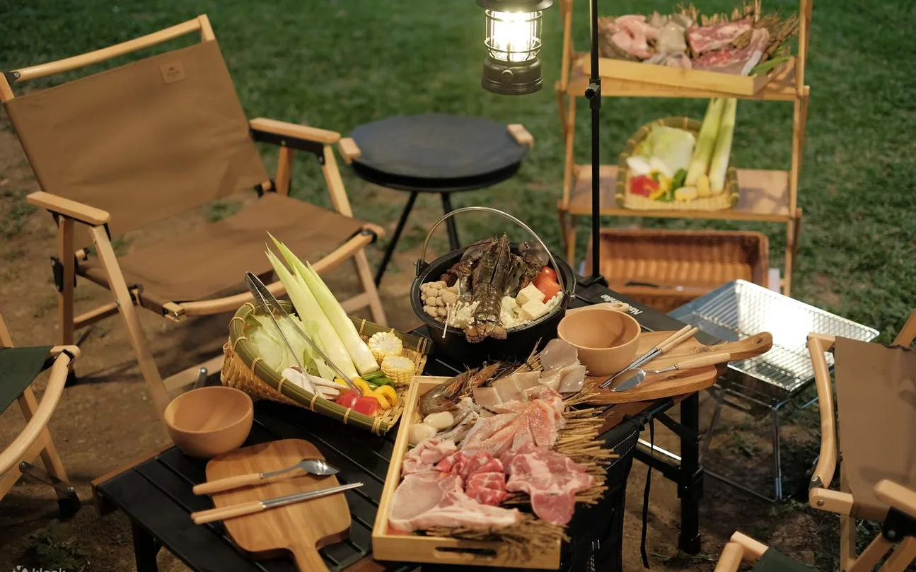 Pinggan Bamboo Restaurant & Grill at Pinggan Campside Glamping