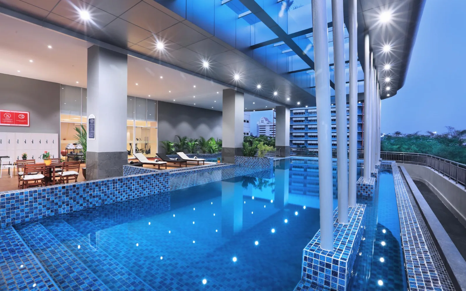 Rooftop Poolside Bar at Aston Kartika Grogol Hotel & Conference Center