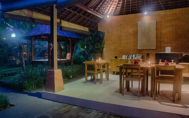 Samkhya Restaurant at Samkhya Villa Ubud