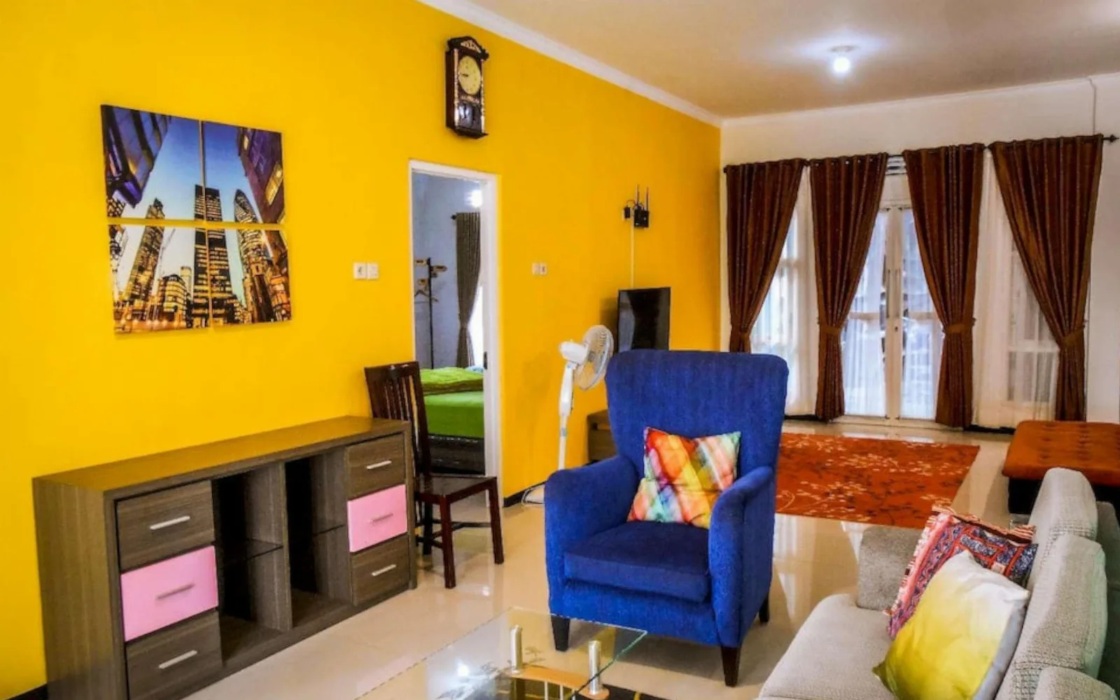 SHASHA 3bedroom depan JATIM PARK 2 pas Dining Pavilion at VILLA SHASHA 3bedroom depan JATIM PARK 2 pas