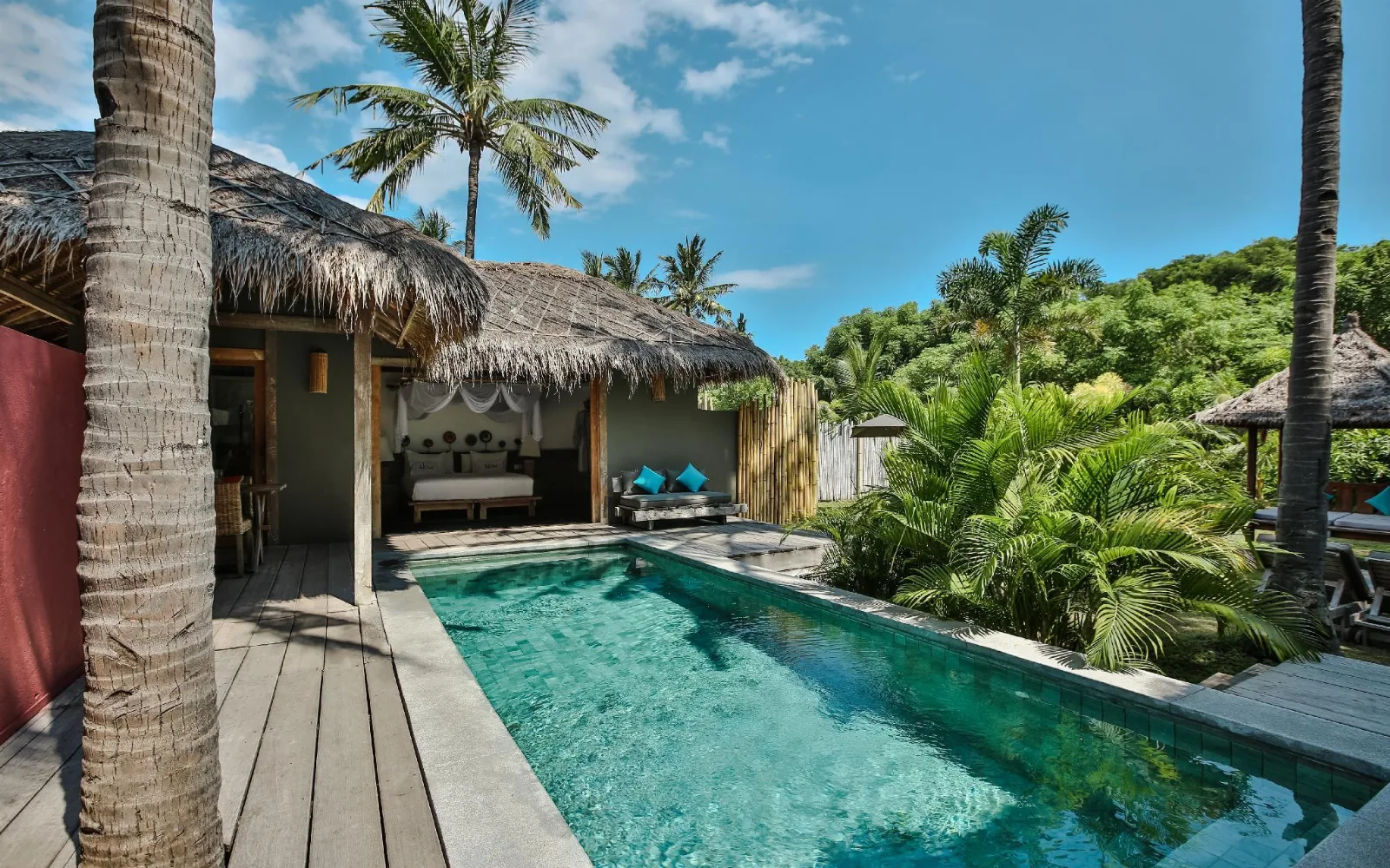Slow Oceanfront Restaurant at Slow Private Pool Villas Gili Air