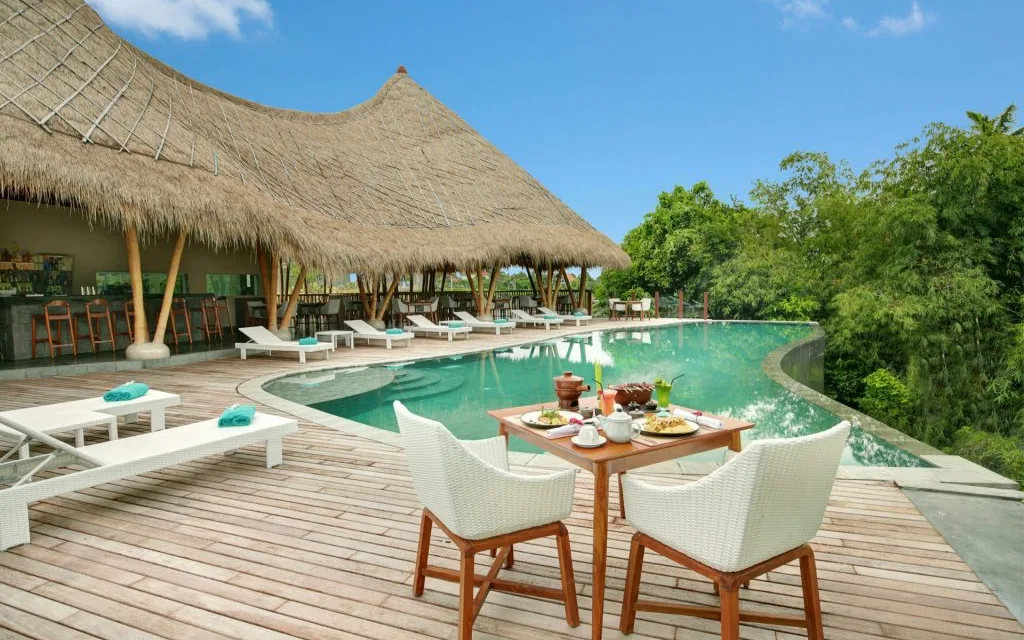 Stunning Restaurant at Stunning Tropical 3BR near Canggu with Pool