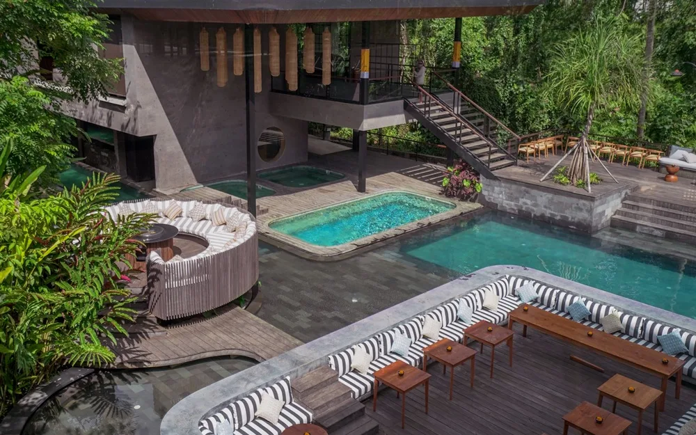 Sunken Pool Bar at EDEN Hotel Kuta Bali