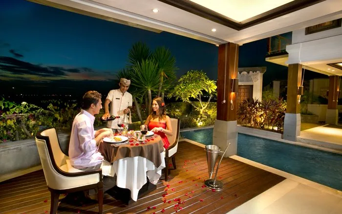 TanaDewa Restaurant at TanaDewa Villas Nusa Dua Bali by Cross Collection
