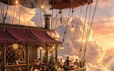 The Airship Sunset Lounge at Airship by Alex Villas