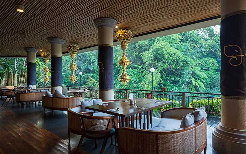 The Akusara Lounge at Akusara Jungle Resort And Spa