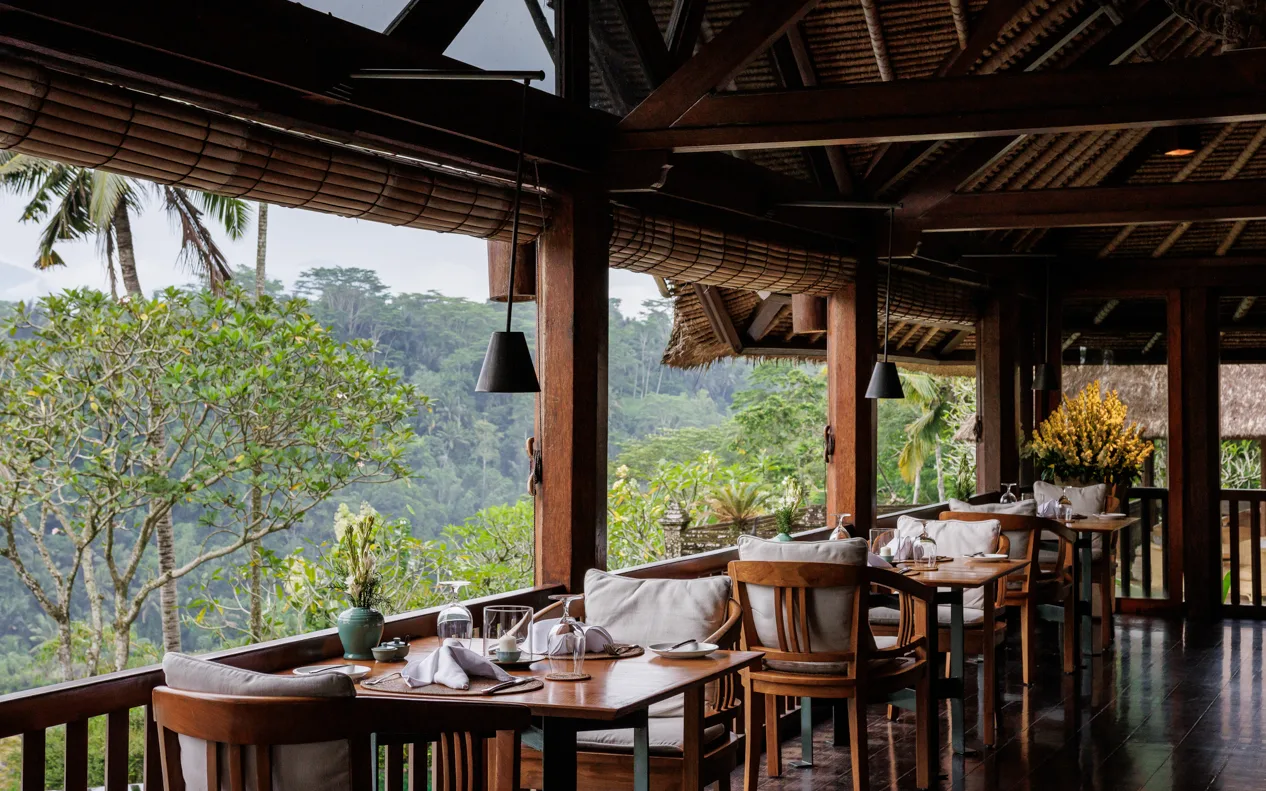 The Aman Beach Club & Lounge at Aman Gati Hotel Balangan