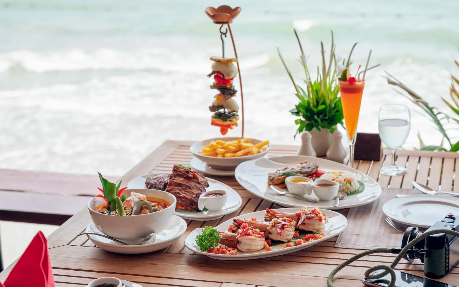 The At Lounge at At The Beach Candidasa