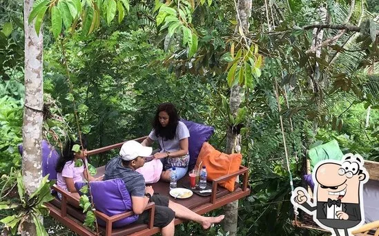 The Capung Lounge at Villa Capung Mas