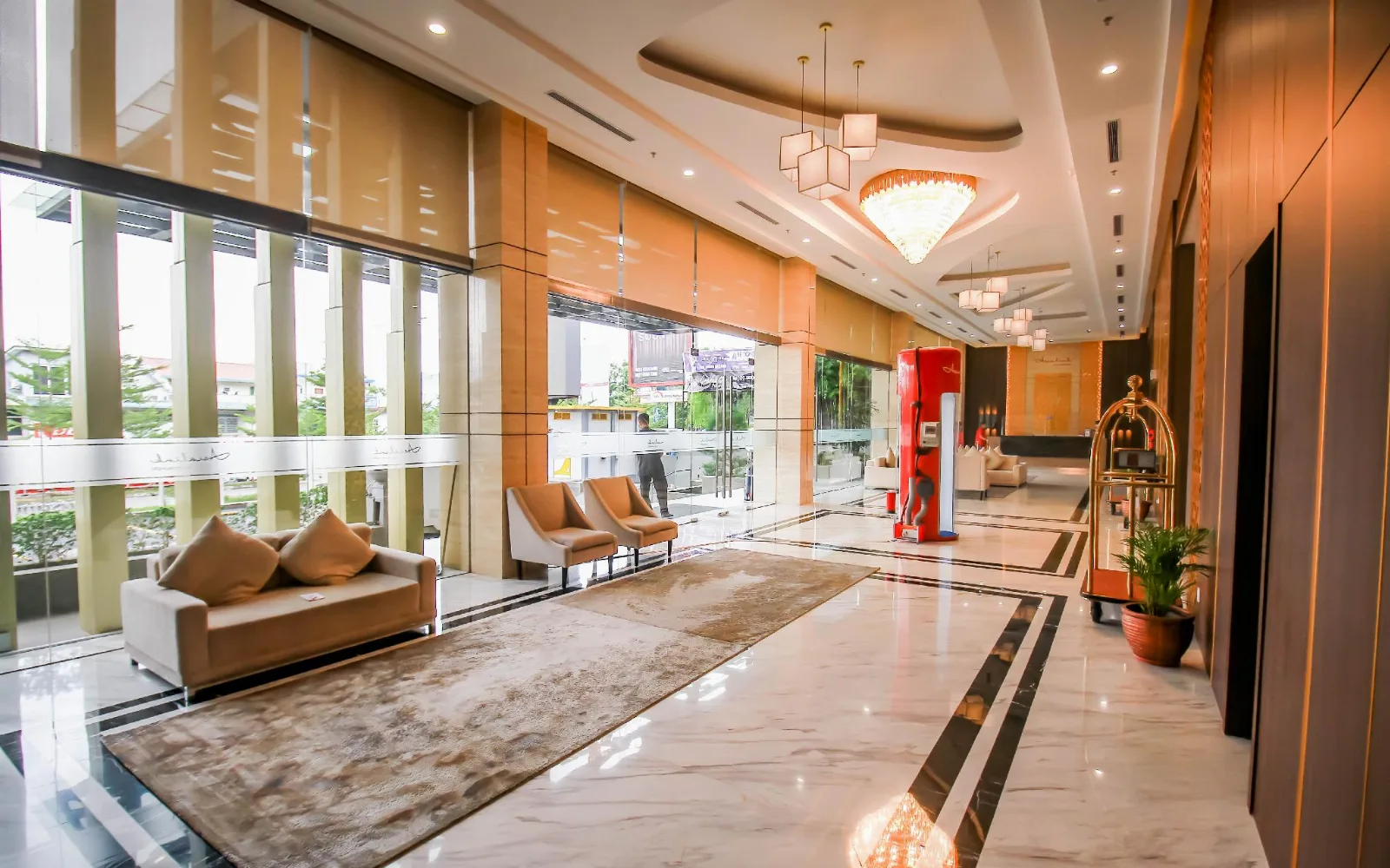 The Coffee Corner at Asialink Hotel by Prasanthi