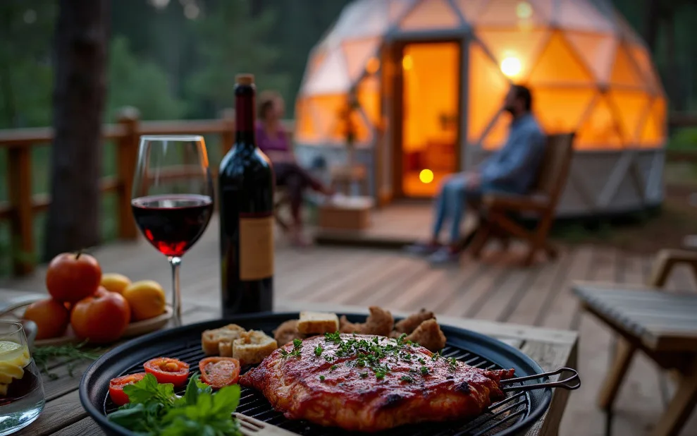 The Diamond Lounge at Diamond Glamping by BIO Management