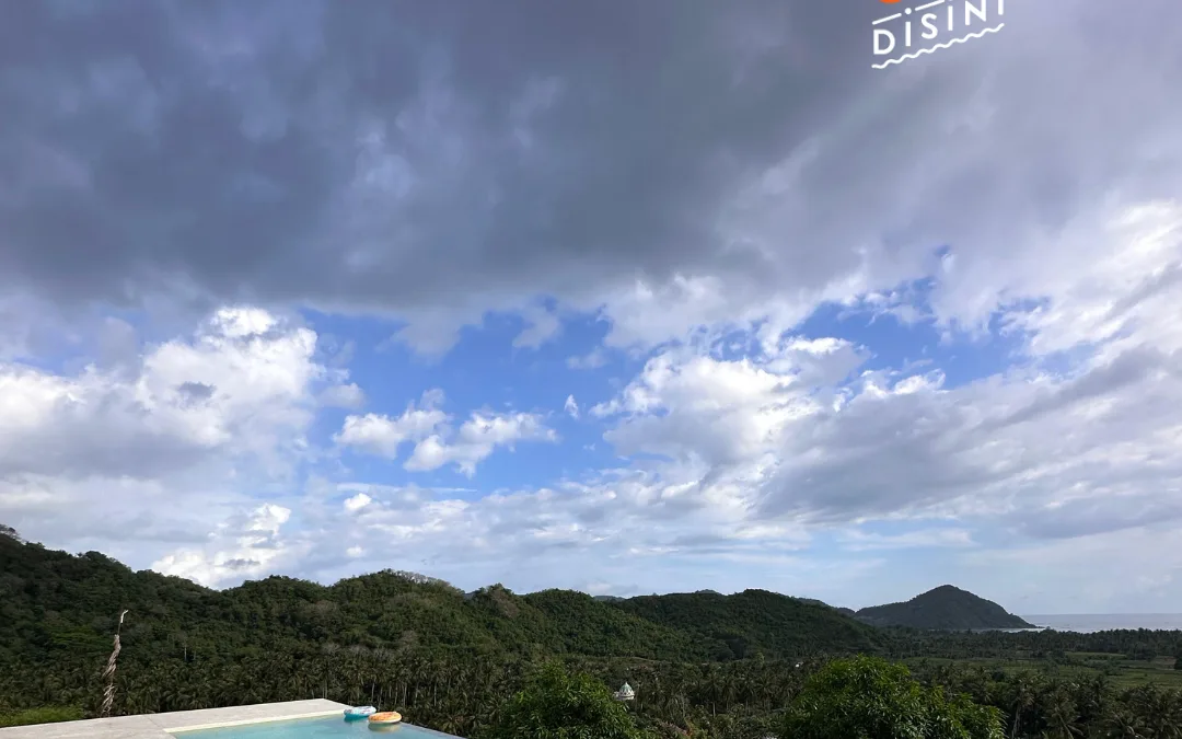 The Disini Beach Club & Lounge at Disini Lombok ECO Sky House with Sea view
