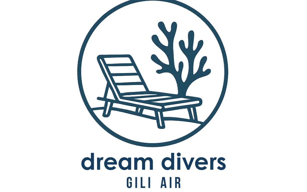 The Dream Beach Club & Lounge at Dream Divers Gili Air Seaside Boutique Escape