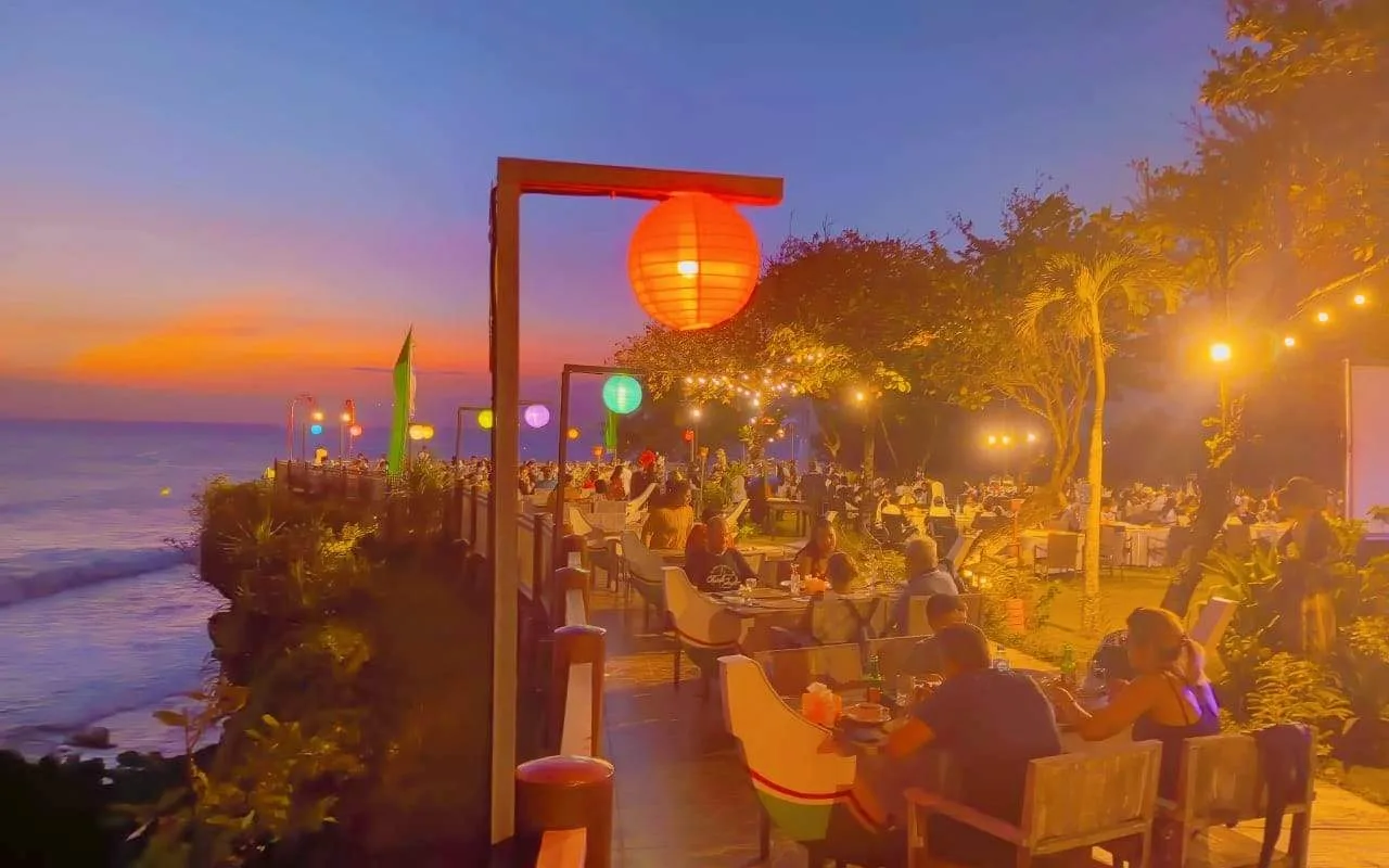The D'sawah Lounge at D'sawah Villas Tanah Lot