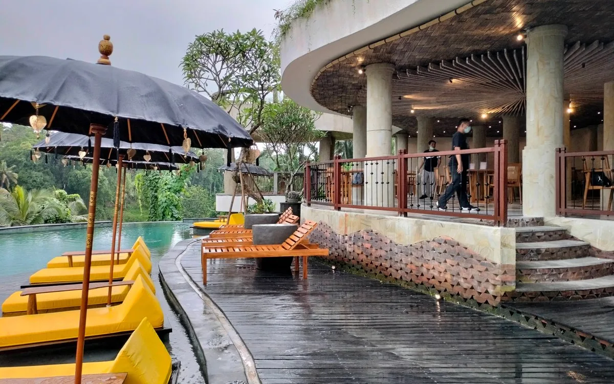 The D'Tunjung Lounge at D'Tunjung Resort & Spa
