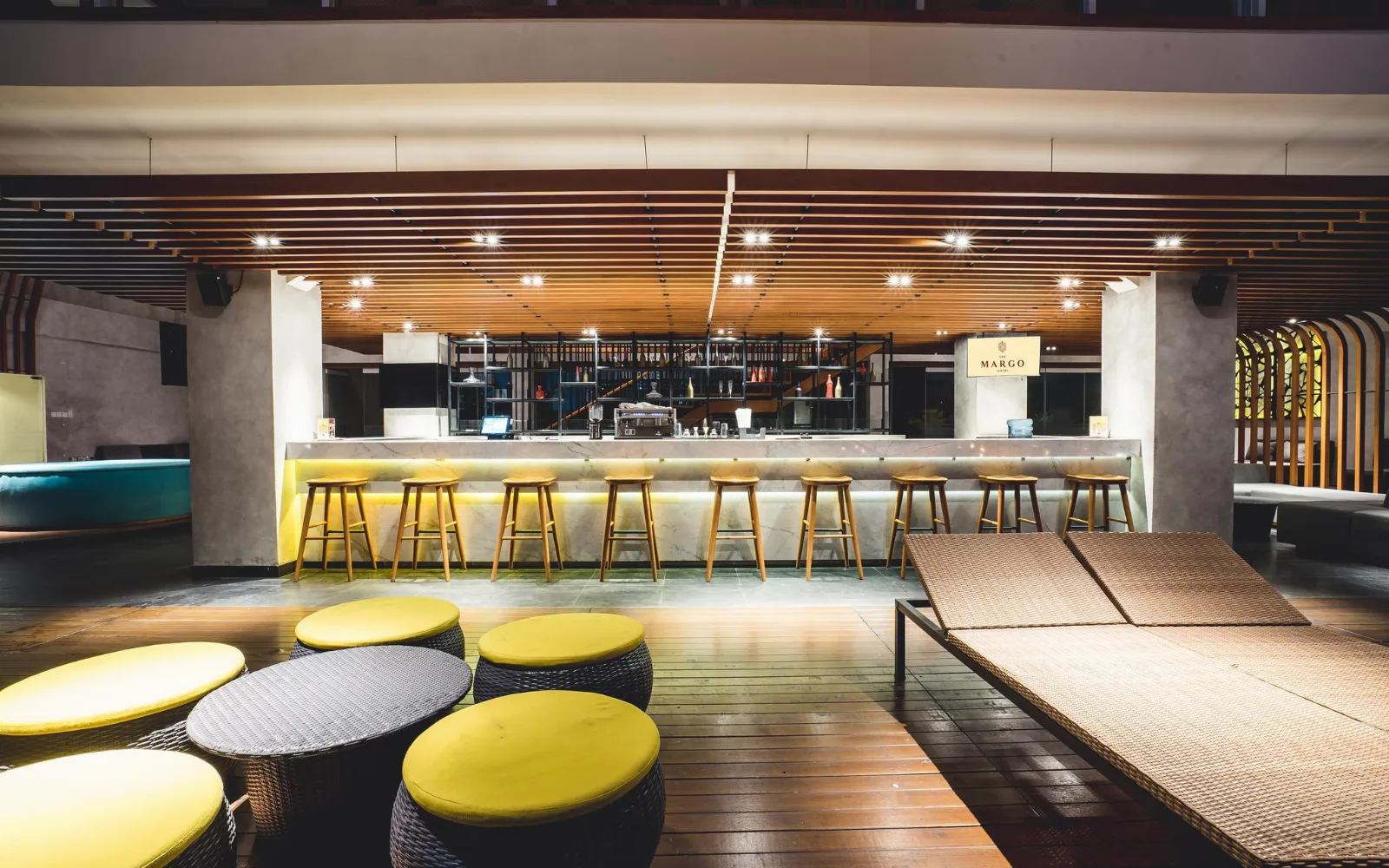 The Garden Lounge at The Margo Hotel